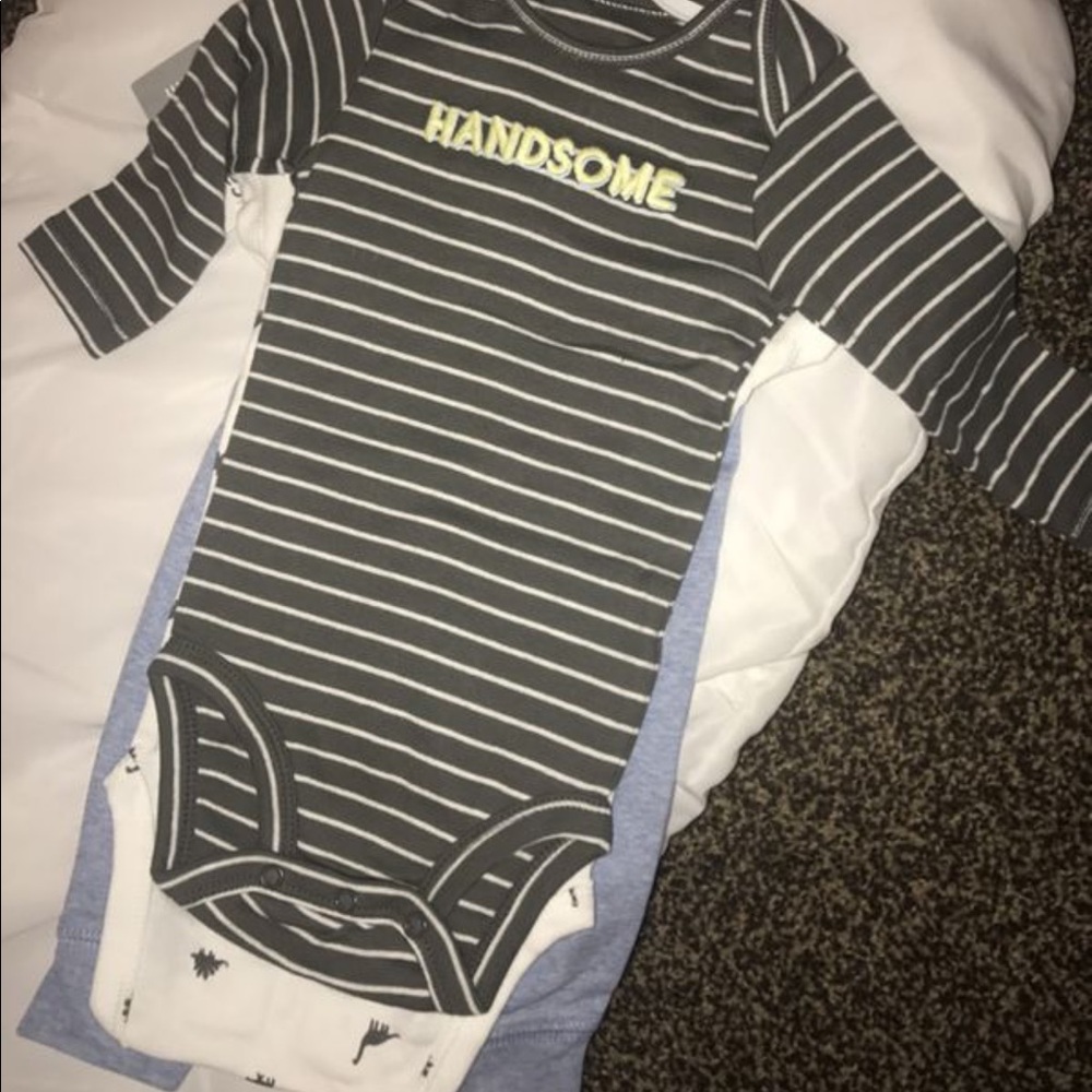 Carters 3 price onesie/ pants set NWT